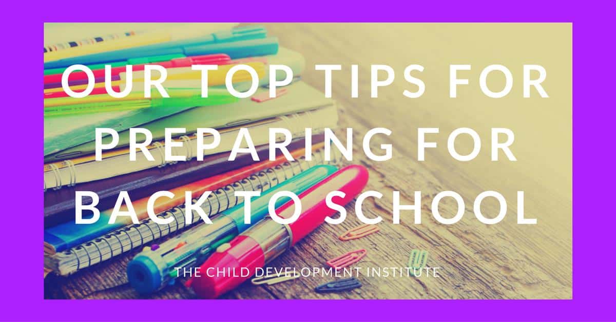 Our Top Tips for Preparing for Back to School (1)